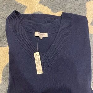 Madewell Women’s Cashmere V-Neck Sweater